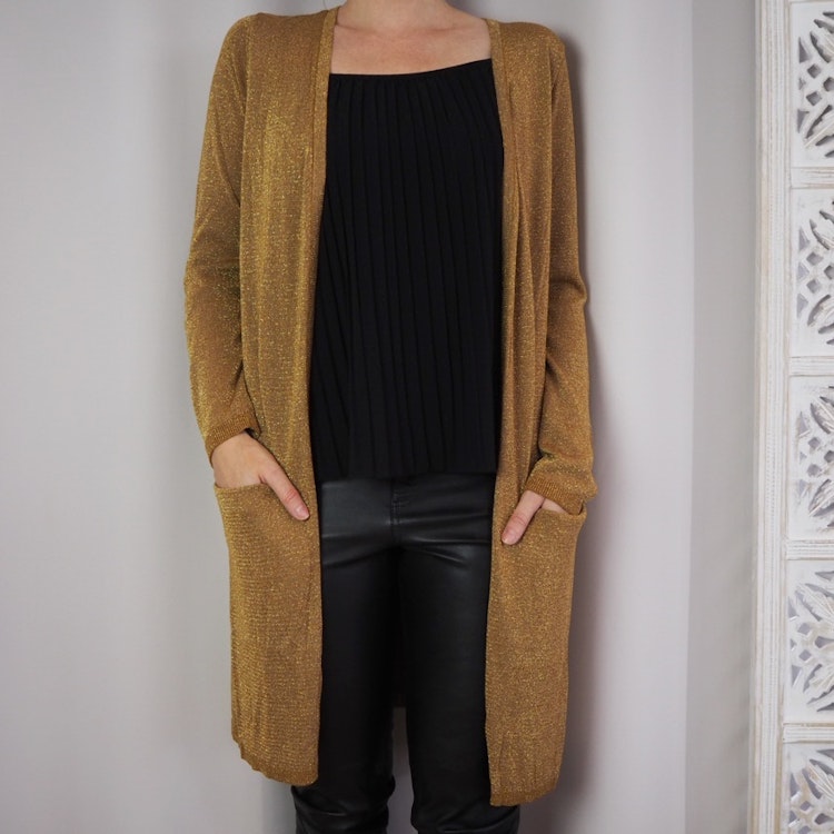 Cardigan Dubbi BRONZE BROWN - Saint Tropez