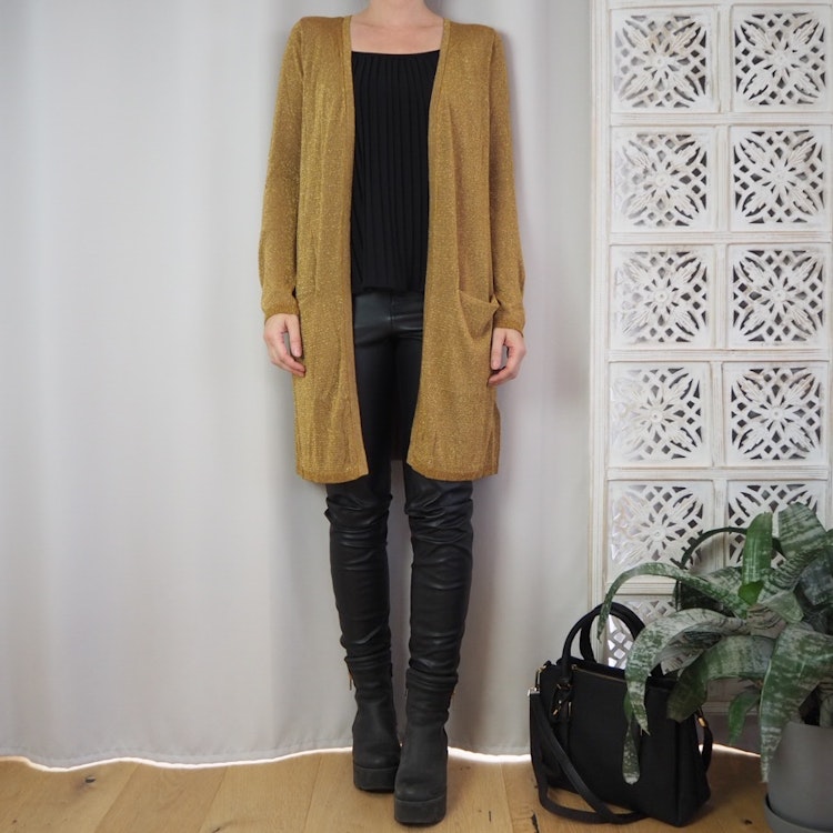 Cardigan Dubbi BRONZE BROWN - Saint Tropez
