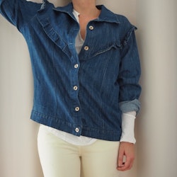 Jeansjacka Boho MÖRK DENIM - Stajl Agenturer