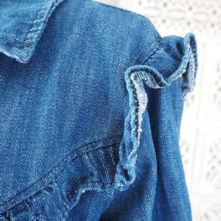 Jeansjacka Boho MÖRK DENIM - Stajl Agenturer