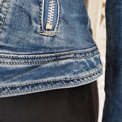 Jeansjacka med dragkedja DENIM - Place du Jour