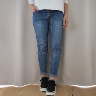 Jeans med knappar DENIM - Newplay