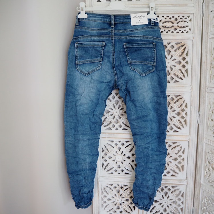 Jeans med knappar DENIM - Newplay