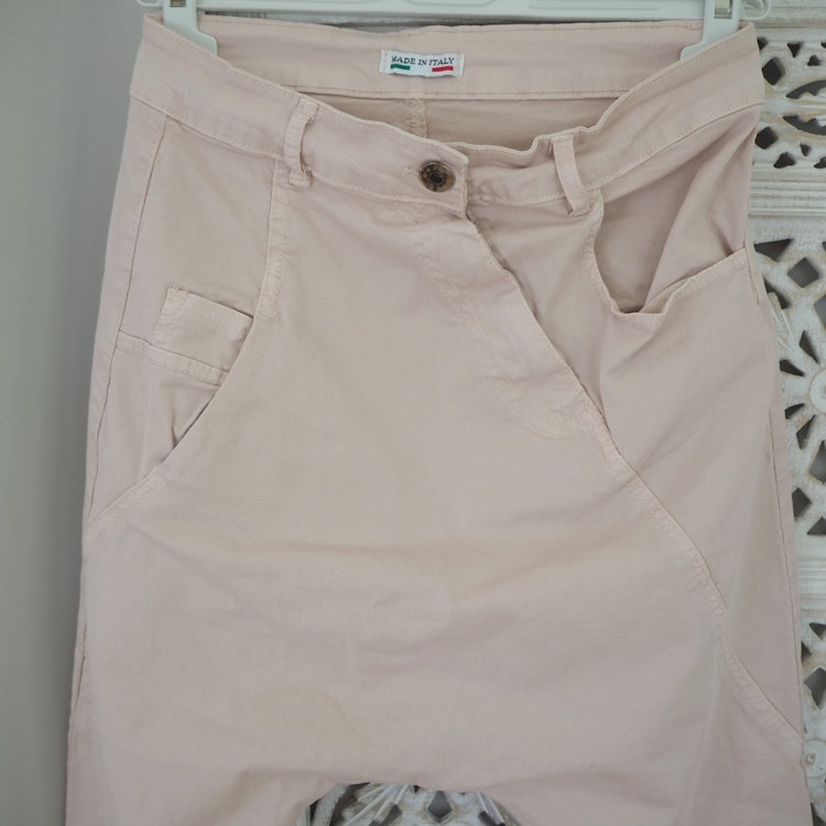 Baggy Jeans med dragkedja ROSA