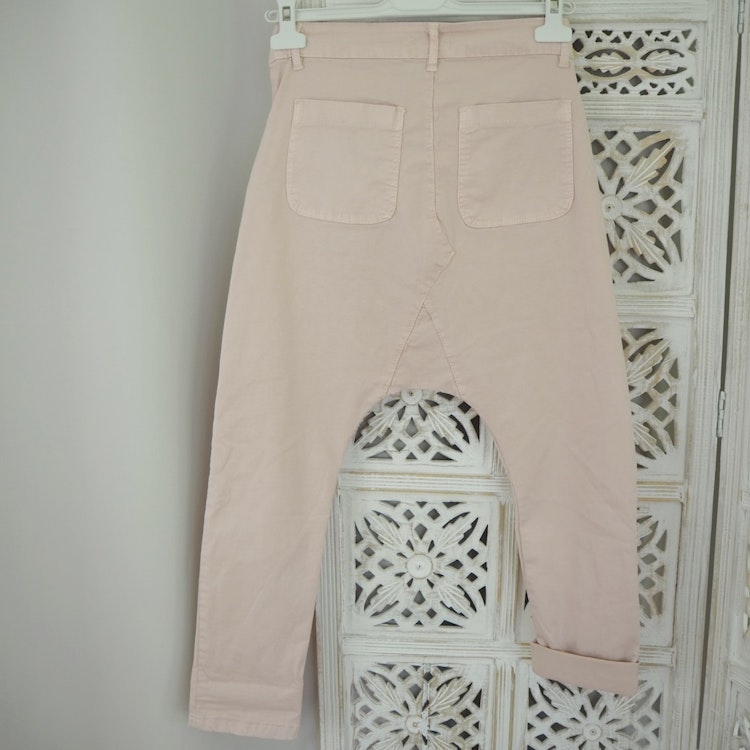 Baggy Jeans med dragkedja ROSA