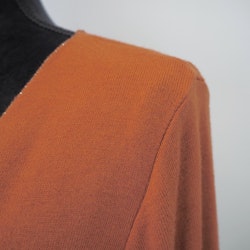 Topp med glittertråd Eco BRÄND ORANGE