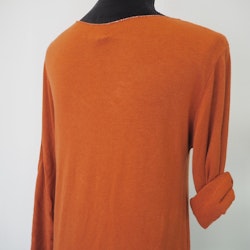 Topp med glittertråd Eco BRÄND ORANGE