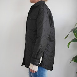 Quiltad jacka SVART