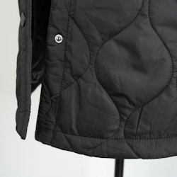 Quiltad jacka SVART