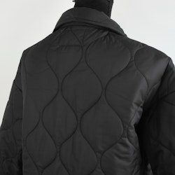 Quiltad jacka SVART