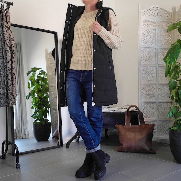 Jeans Boyfriend MÖRK DENIM - 3D Denim