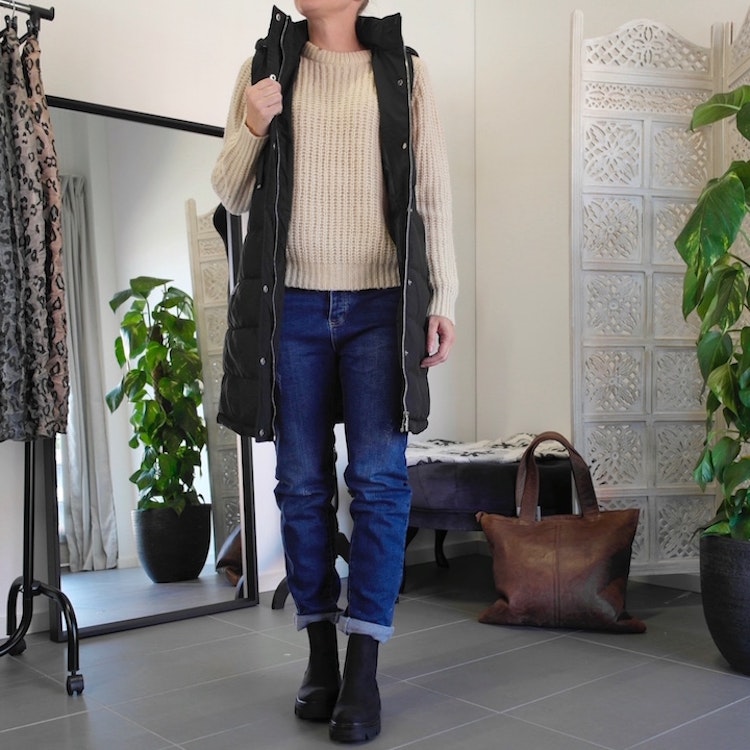 Jeans Boyfriend MÖRK DENIM - 3D Denim