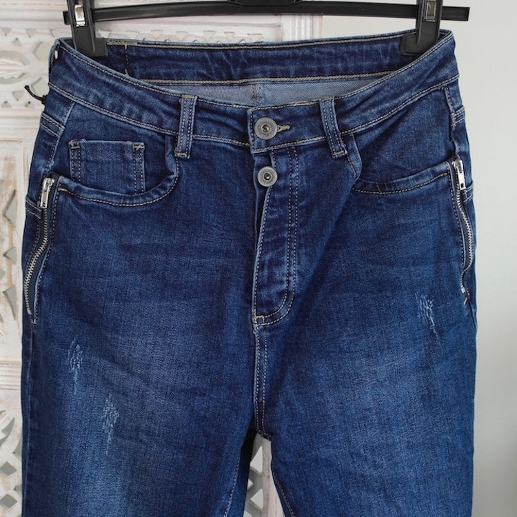 Jeans Boyfriend MÖRK DENIM - 3D Denim