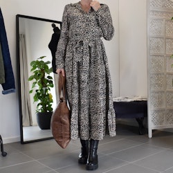 Skjortklänning glitter LEO