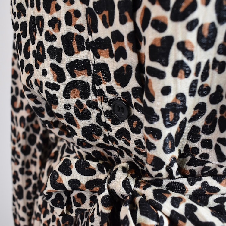 Skjortklänning glitter LEO