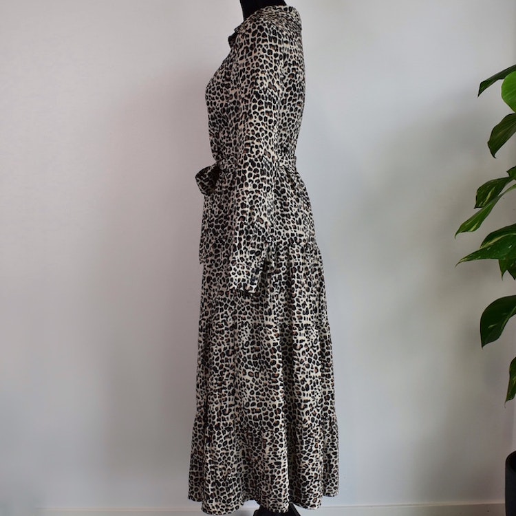 Skjortklänning glitter LEO
