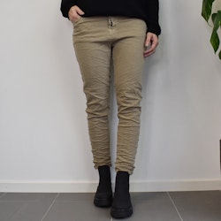 Jeans Skinny med knappar BEIGE - Newplay
