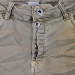 Jeans Skinny med knappar BEIGE - Newplay