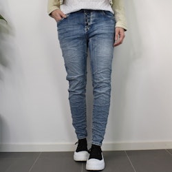 Jeans med knappar LJUS DENIM - Newplay