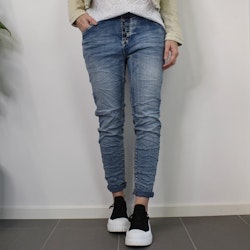 Jeans med knappar LJUS DENIM - Newplay