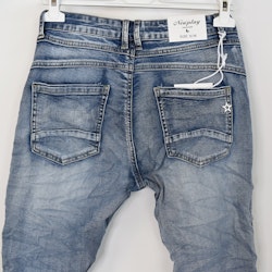 Jeans med knappar LJUS DENIM - Newplay