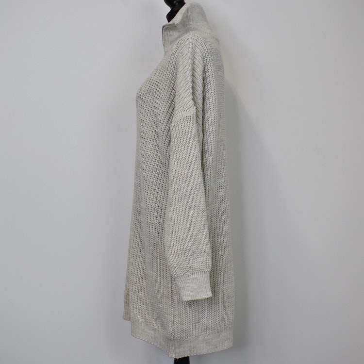 Stickad Långtröja BEIGE