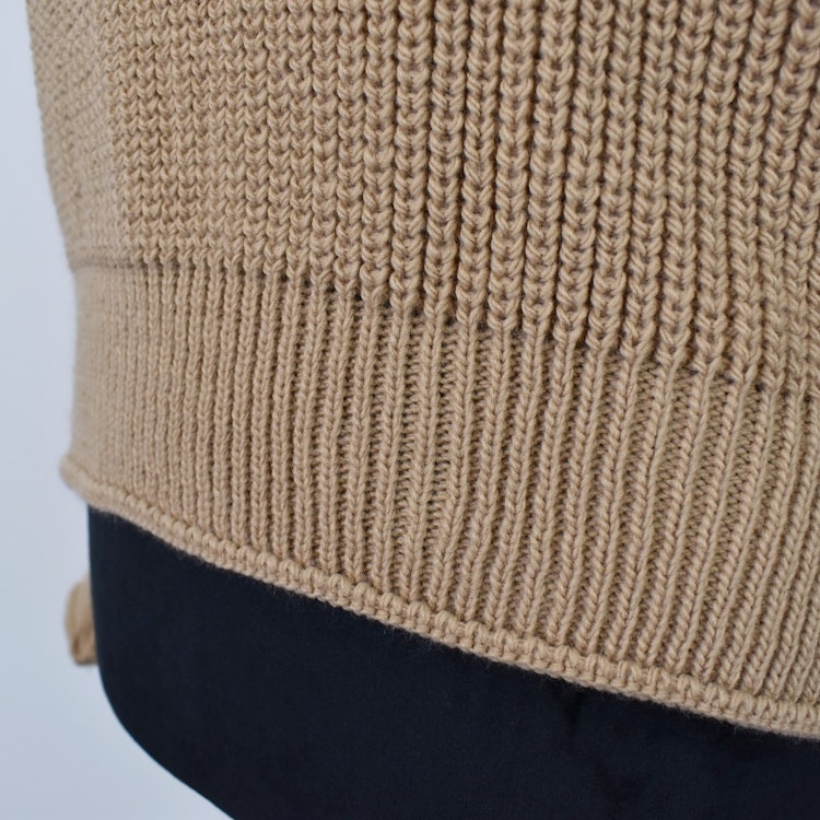 Stickad Tröja LJUS CAMEL