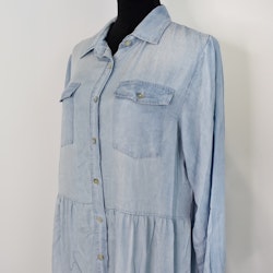 Klänning Boho LJUS DENIM - Stajl Agenturer