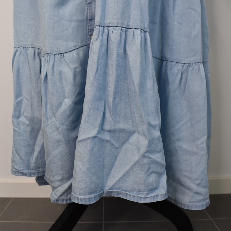 Klänning Boho LJUS DENIM - Stajl Agenturer