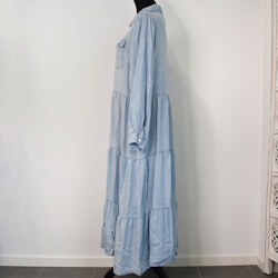 Klänning Boho LJUS DENIM - Stajl Agenturer