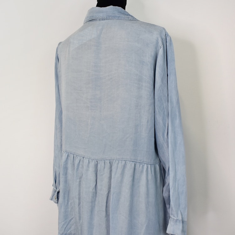 Klänning Boho LJUS DENIM - Stajl Agenturer