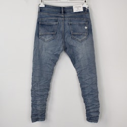 Jeans Jogger med Knappar BLÅ - Newplay