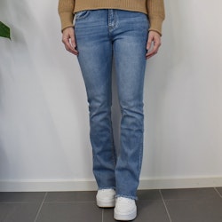 Jeans Flare med fransar DENIM - Newplay