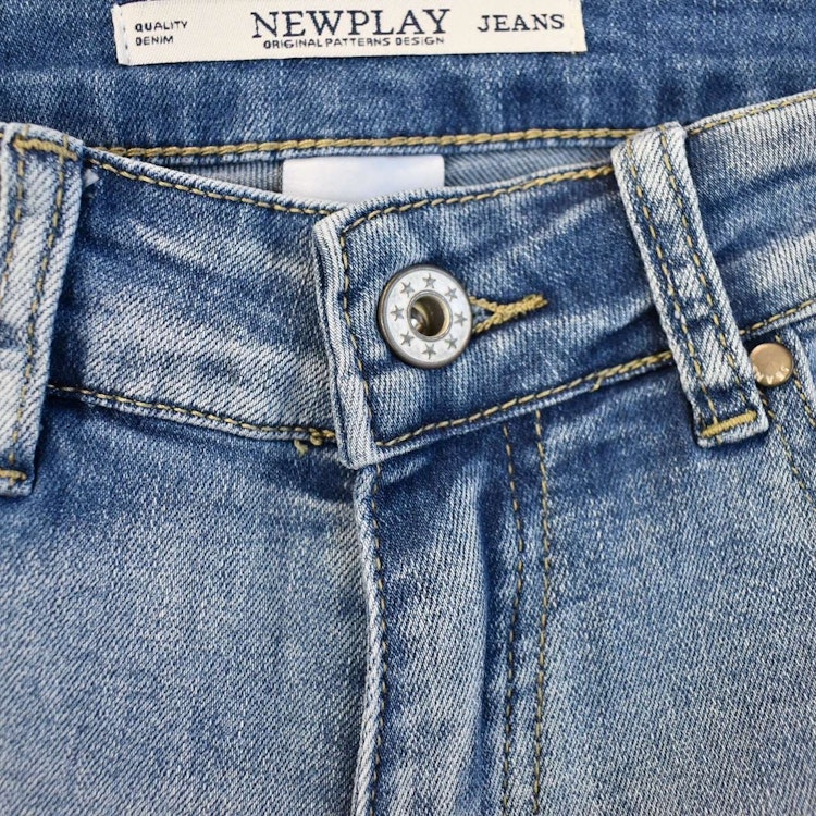 Jeans Flare med fransar DENIM - Newplay - En Slags Verklighet