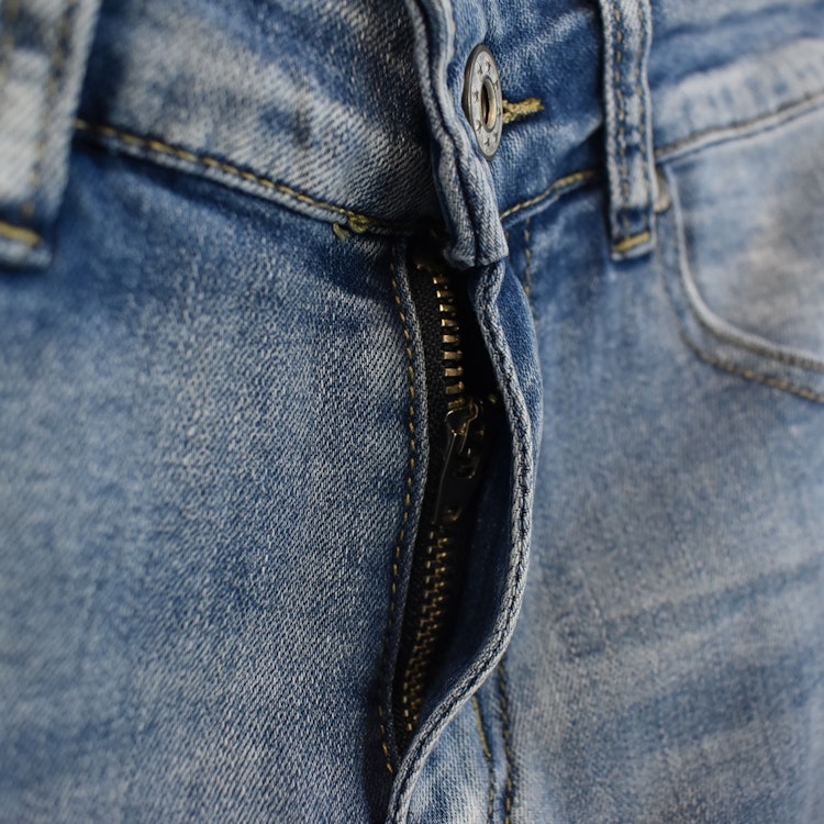 Jeans Flare med fransar DENIM - Newplay