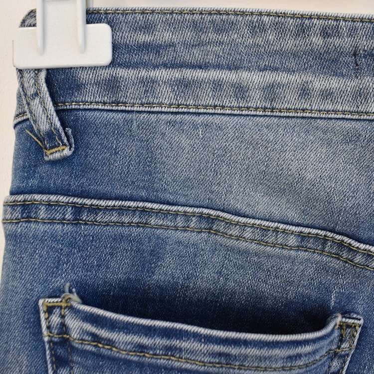 Jeans Flare med fransar DENIM - Newplay