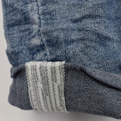 Jeans med revär BLÅ - Place du Jour