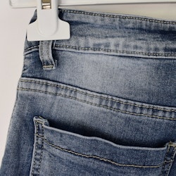 Jeans med revär BLÅ - Place du Jour