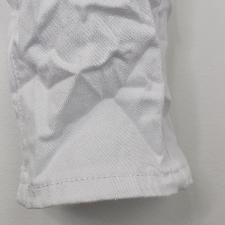 Jeans med knappar VIT - Newplay