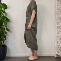 Linnekaftan Diora KAKI - Stajl Agenturer