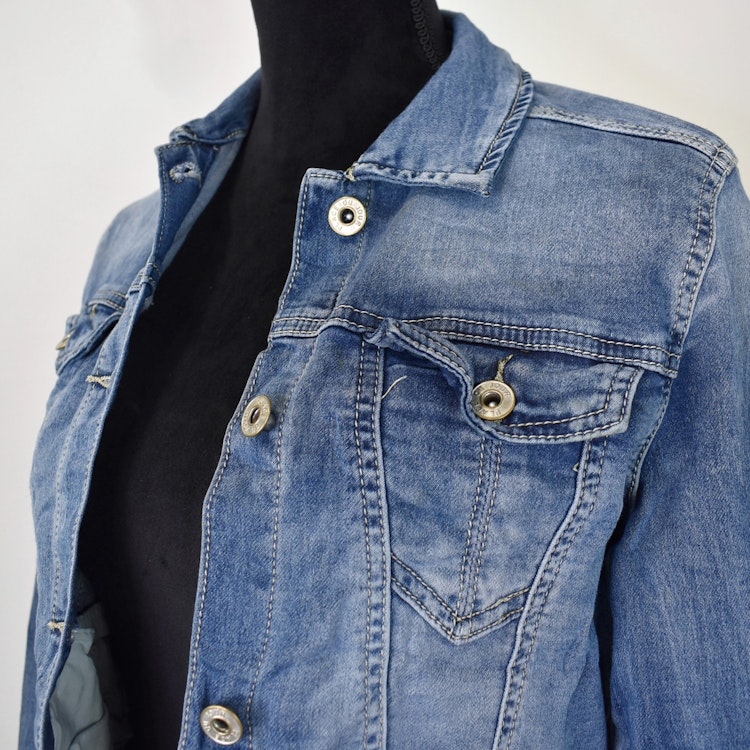 Jeansjacka med knappar DENIM - Place du Jour