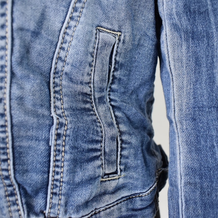 Jeansjacka med knappar DENIM - Place du Jour