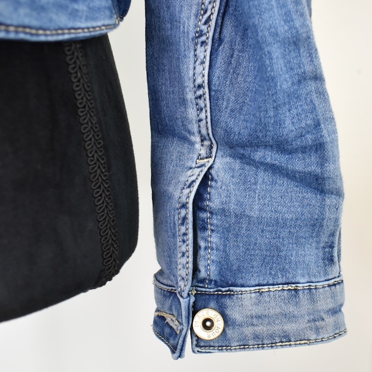 Jeansjacka med knappar DENIM - Place du Jour