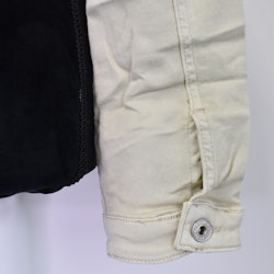 Jeansjacka med knappar BEIGE - Place du Jour