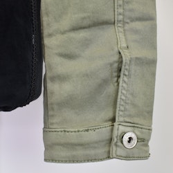 Jeansjacka med knappar KAKI - Place du Jour