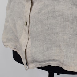 Linneblus Mira med axelvaddar BEIGE - Stajl Agenturer