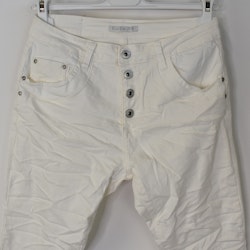 Jeans med knappar ECRU - Place du Jour