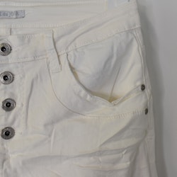 Jeans med knappar ECRU - Place du Jour