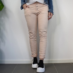 Jeans med knappar NUDE - Place du Jour