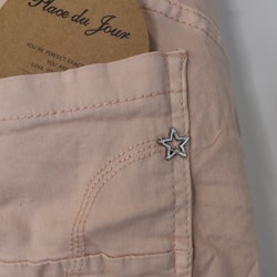 Jeans med knappar NUDE - Place du Jour